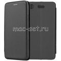 Чехол-книжка кожаный для Sony Xperia XZ1 Compact (черный) Fashion Case