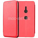 Чехол-книжка кожаный для Sony Xperia XZ3 / XZ3 Dual (красный) Fashion Case