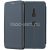 Чехол-книжка кожаный для Sony Xperia XZ3 / XZ3 Dual (синий) Fashion Case