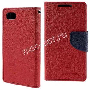Чехол-книжка для Sony Xperia Z5 Compact (красный) MERCURY / GOOSPERY