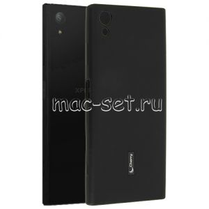 Чехол-накладка силиконовый для Sony Xperia XA1 Plus / Dual (черный) Cherry