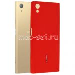 Чехол-накладка силиконовый для Sony Xperia XA1 Plus / Dual (красный) Cherry