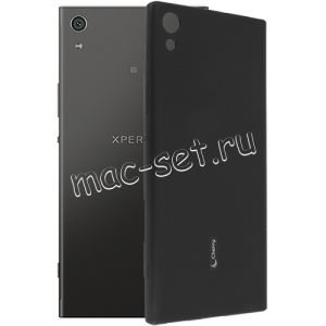 Чехол-накладка силиконовый для Sony Xperia XA1 Ultra / Dual (черный) Cherry