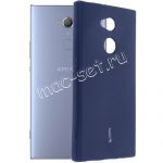 Чехол-накладка силиконовый для Sony Xperia XA2 Ultra / Dual (синий) Cherry