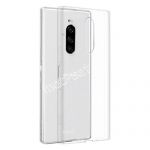 Чехол-накладка силиконовый для Sony Xperia 1 / 1 Dual (прозрачный 1.0мм)