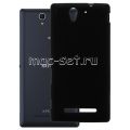 Чехол-накладка силиконовый для Sony Xperia C3 / C3 Dual (черный 1.2мм)
