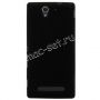 Чехол-накладка силиконовый для Sony Xperia C3 / C3 Dual (черный 1.2мм)