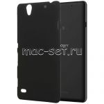 Чехол-накладка силиконовый для Sony Xperia C4 / C4 Dual (черный 1.2мм)
