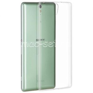 Чехол-накладка силиконовый для Sony Xperia C5 Ultra Dual (прозрачный 0.5мм)