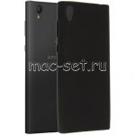 Чехол-накладка силиконовый для Sony Xperia L1 / L1 Dual (черный 1.2мм)