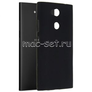 Чехол-накладка силиконовый для Sony Xperia L2 / L2 Dual (черный 1.2мм)