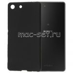Чехол-накладка силиконовый для Sony Xperia M5 / M5 Dual (черный 1.2мм)