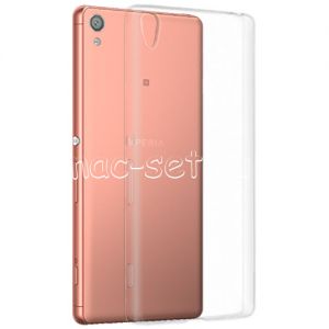 Чехол-накладка силиконовый для Sony Xperia XA / XA Dual (прозрачный 1.0мм)