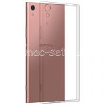 Чехол-накладка силиконовый для Sony Xperia XA1 Ultra / Dual (прозрачный 1.0мм)