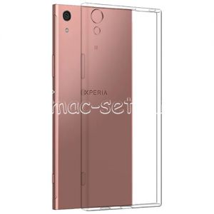 Чехол-накладка силиконовый для Sony Xperia XA1 Ultra / Dual (прозрачный 1.0мм)