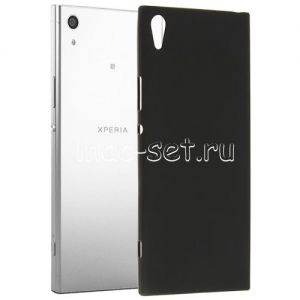 Чехол-накладка силиконовый для Sony Xperia XA1 Ultra / Dual (черный 1.2мм)