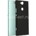 Чехол-накладка силиконовый для Sony Xperia XA2 Plus (черный 1.2мм)
