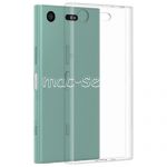 Чехол-накладка силиконовый для Sony Xperia XZ1 Compact (прозрачный 1.0мм)