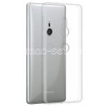 Чехол-накладка силиконовый для Sony Xperia XZ2 / XZ2 Dual (прозрачный 1.0мм)