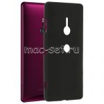 Чехол-накладка силиконовый для Sony Xperia XZ3 / XZ3 Dual (черный 1.2мм)