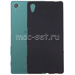 Чехол-накладка силиконовый для Sony Xperia Z5 / Z5 Dual (черный 1.2мм)