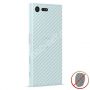 Защитная наклейка для Sony Xperia X Compact карбон [задняя] (прозрачная)
