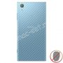 Защитная наклейка для Sony Xperia XA1 Plus / Dual карбон [задняя] (прозрачная)