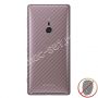Защитная наклейка для Sony Xperia XZ2 / XZ2 Dual карбон [задняя] (прозрачная)