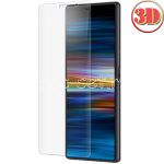 Защитное стекло 3D для Sony Xperia 10 / 10 Dual [изогнутое на весь экран] (прозрачное)