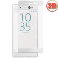 Защитное стекло 3D для Sony Xperia XA Ultra / Dual [изогнутое на весь экран] (белое)