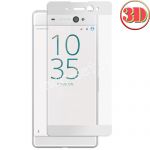 Защитное стекло 3D для Sony Xperia XA Ultra / Dual [изогнутое на весь экран] (белое)