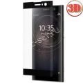 Защитное стекло 3D для Sony Xperia XA2 / XA2 Dual [изогнутое на весь экран] Red Line (черное)