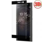 Защитное стекло 3D для Sony Xperia XA2 / XA2 Dual [изогнутое на весь экран] Red Line (черное)