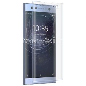 Защитное стекло 3D для Sony Xperia XA2 Ultra / Dual [изогнутое на весь экран] (прозрачное)
