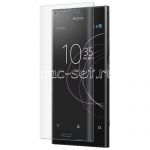 Защитное стекло 3D для Sony Xperia XZ1 / XZ1 Dual [изогнутое на весь экран] (прозрачное)