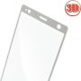 Фирменное Brosco защитное противоударное стекло на смартфон Sony Xperia XZ2