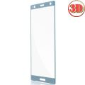 Защитное стекло 3D для Sony Xperia XZ2 / XZ2 Dual [изогнутое на весь экран] Brosco (зеленое)