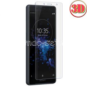 Защитное стекло 3D для Sony Xperia XZ2 Compact [изогнутое на весь экран] (прозрачное)