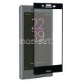 Защитное стекло для Sony Xperia X Compact [на весь экран] (черное)