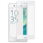 Защитное стекло для Sony Xperia X / X Performance / Dual [на весь экран] (белое)