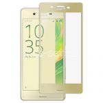 Защитное стекло для Sony Xperia X / X Performance / Dual [на весь экран] (золотистое)