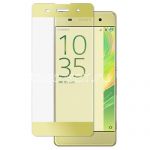 Защитное стекло для Sony Xperia XA / XA Dual [на весь экран] Aiwo (золотистое)