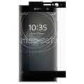 Защитное стекло для Sony Xperia XA2 / XA2 Dual [на весь экран] (черное)
