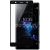 Защитное стекло для Sony Xperia XZ2 Premium [на весь экран] (черное)