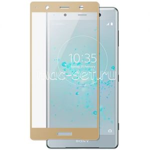 Защитное стекло для Sony Xperia XZ2 Premium [на весь экран] (золотистое)