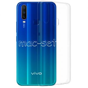 Чехол-накладка силиконовый для VIVO Y12 (прозрачный 1.0мм)