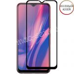 Защитное стекло для VIVO Y11 [клеится на весь экран] Red Line (черное)