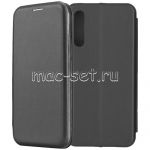 Чехол-книжка кожаный для Xiaomi Mi 9 (черный) Fashion Case