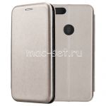 Чехол-книжка кожаный для Xiaomi Mi A1 / Mi5x (серый) Fashion Case