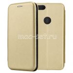 Чехол-книжка кожаный для Xiaomi Mi A1 / Mi5x (золотистый) Fashion Case